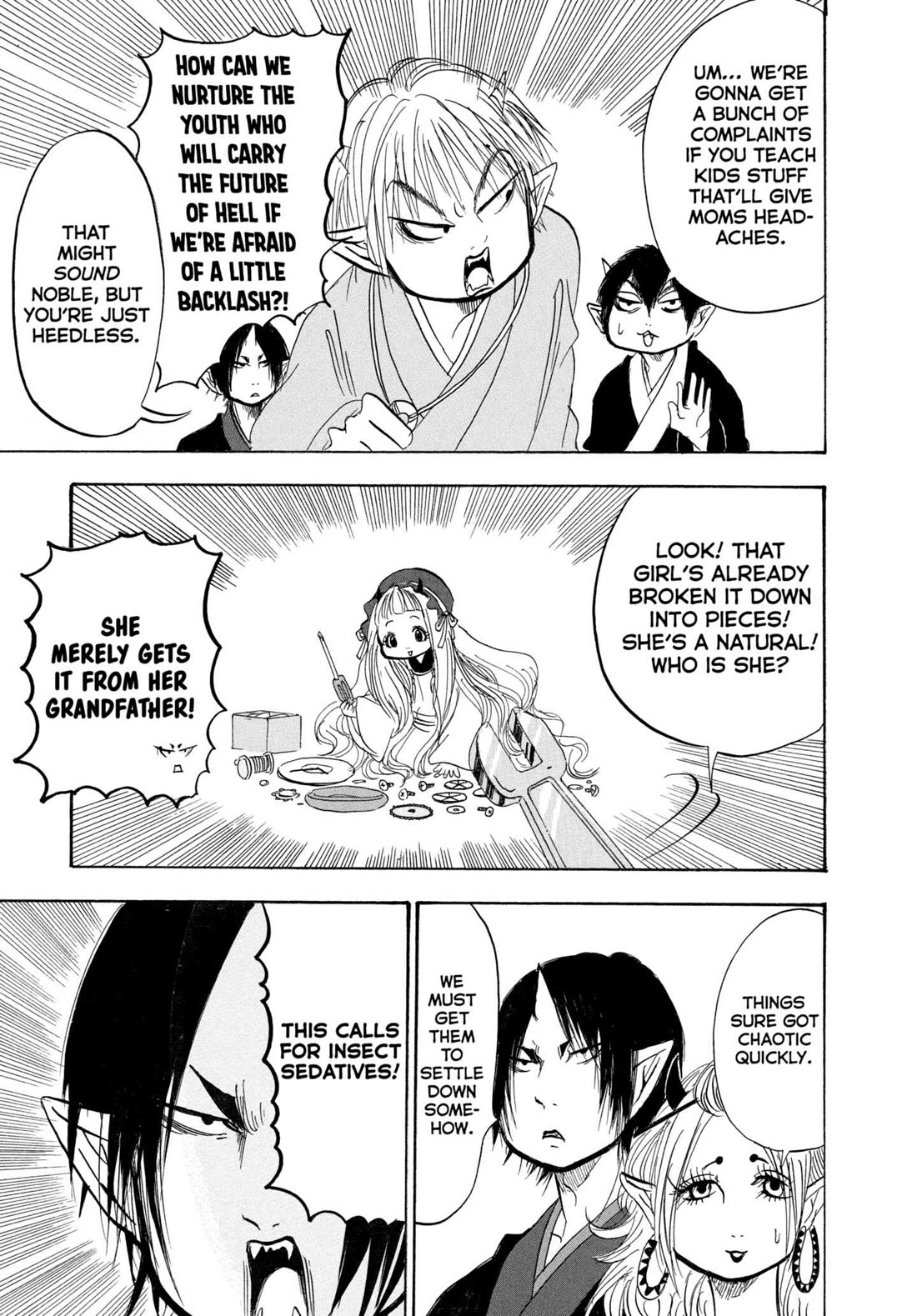 Hoozuki no Reitetsu Chapter 200 page 13 - Chapter 200: KIDS ARE MAGMA