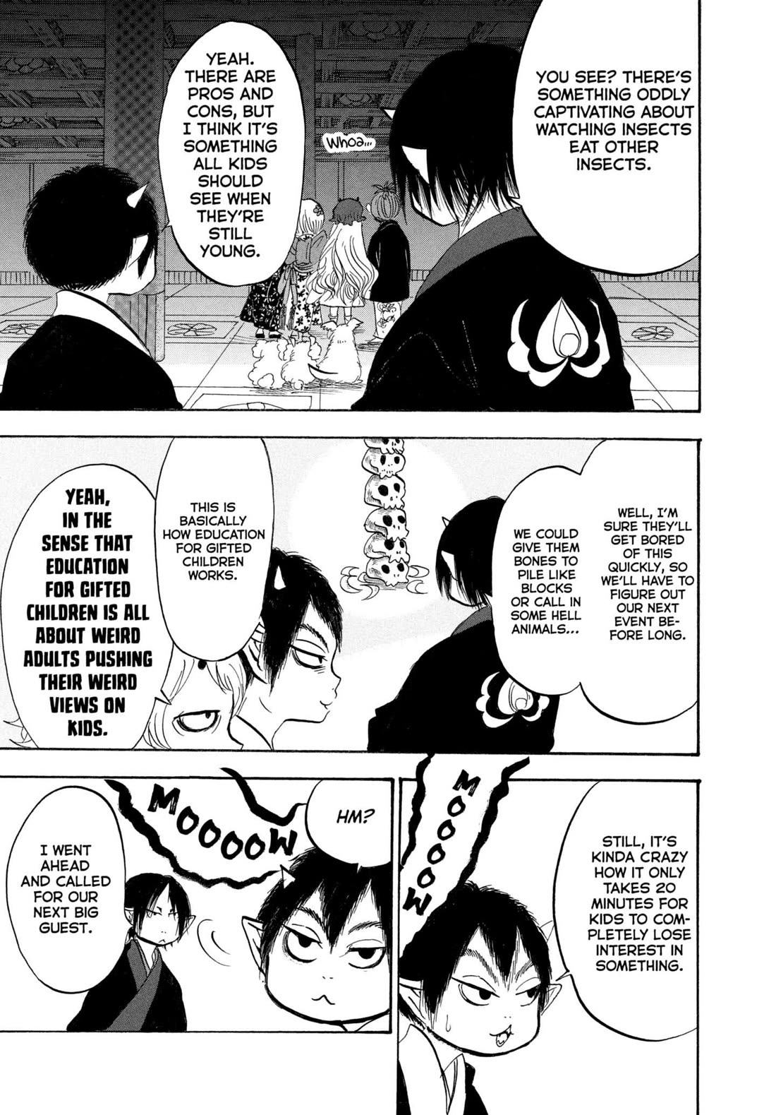 Hoozuki no Reitetsu Chapter 200 page 15 - Chapter 200: KIDS ARE MAGMA