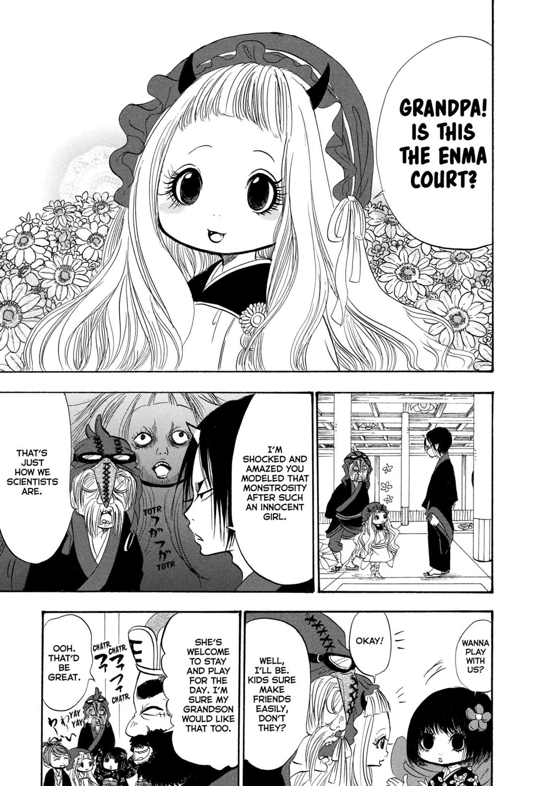 Hoozuki no Reitetsu Chapter 200 page 9 - Chapter 200: KIDS ARE MAGMA