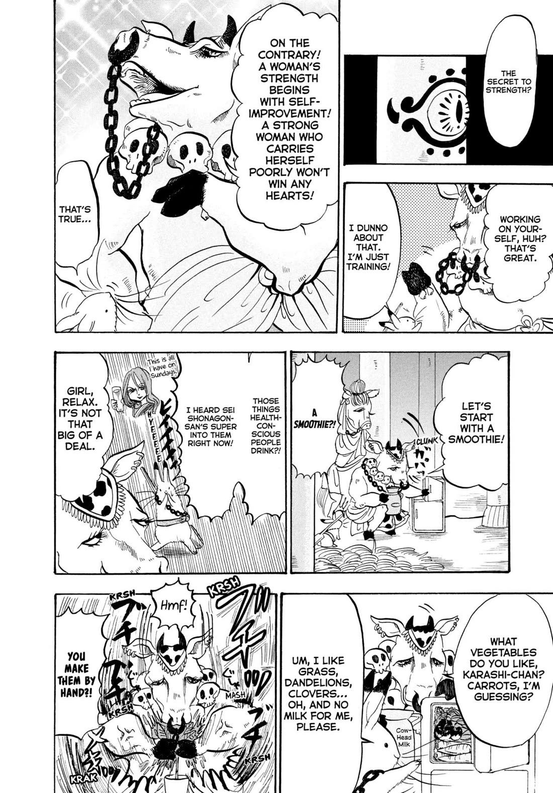 Hoozuki no Reitetsu Chapter 201 page 8 - Chapter 201: WHAT IS STRENGHT?