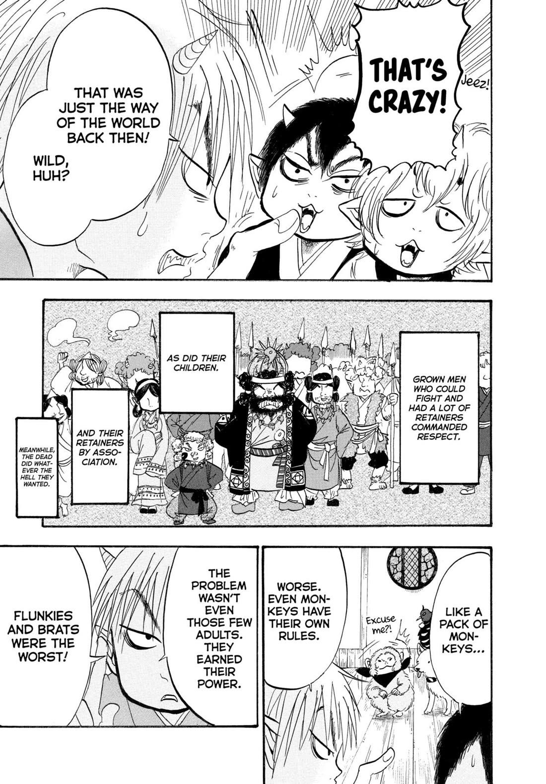 Hoozuki no Reitetsu Chapter 203 page 7 - Chapter 203: AN AGE OF FREEDOM