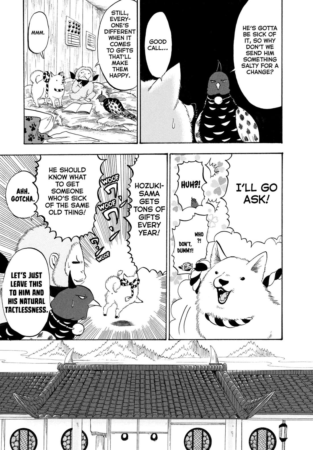 Hoozuki no Reitetsu Chapter 205 page 5 - Chapter 205: THE NEW YEAR'S GOD'S YEAR-END GIFT