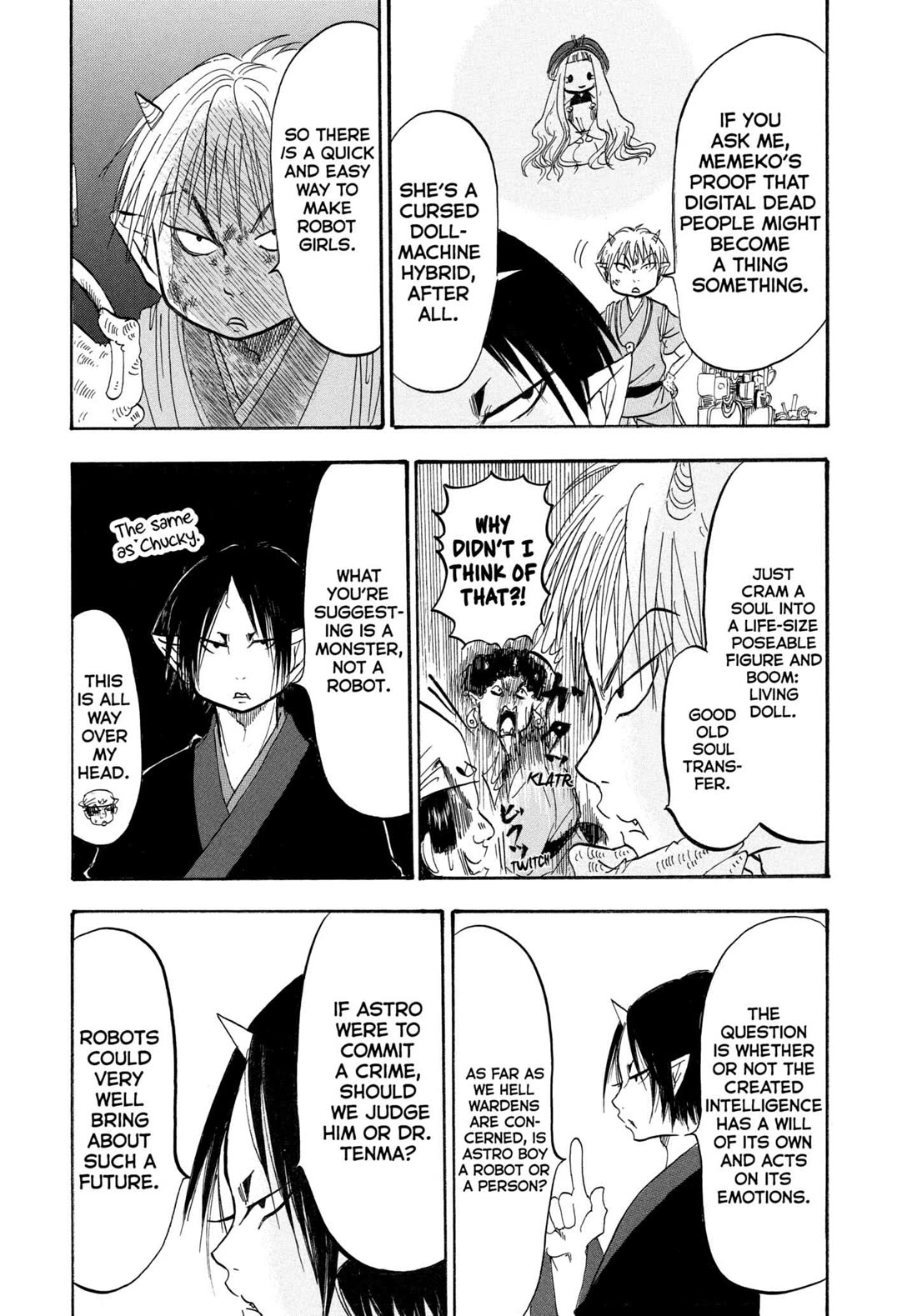 Hoozuki no Reitetsu Chapter 208 page 13 - Chapter 208: DIGITAL DECEDENT MK.I SHOULD ARRIVE BEFORE LONG
