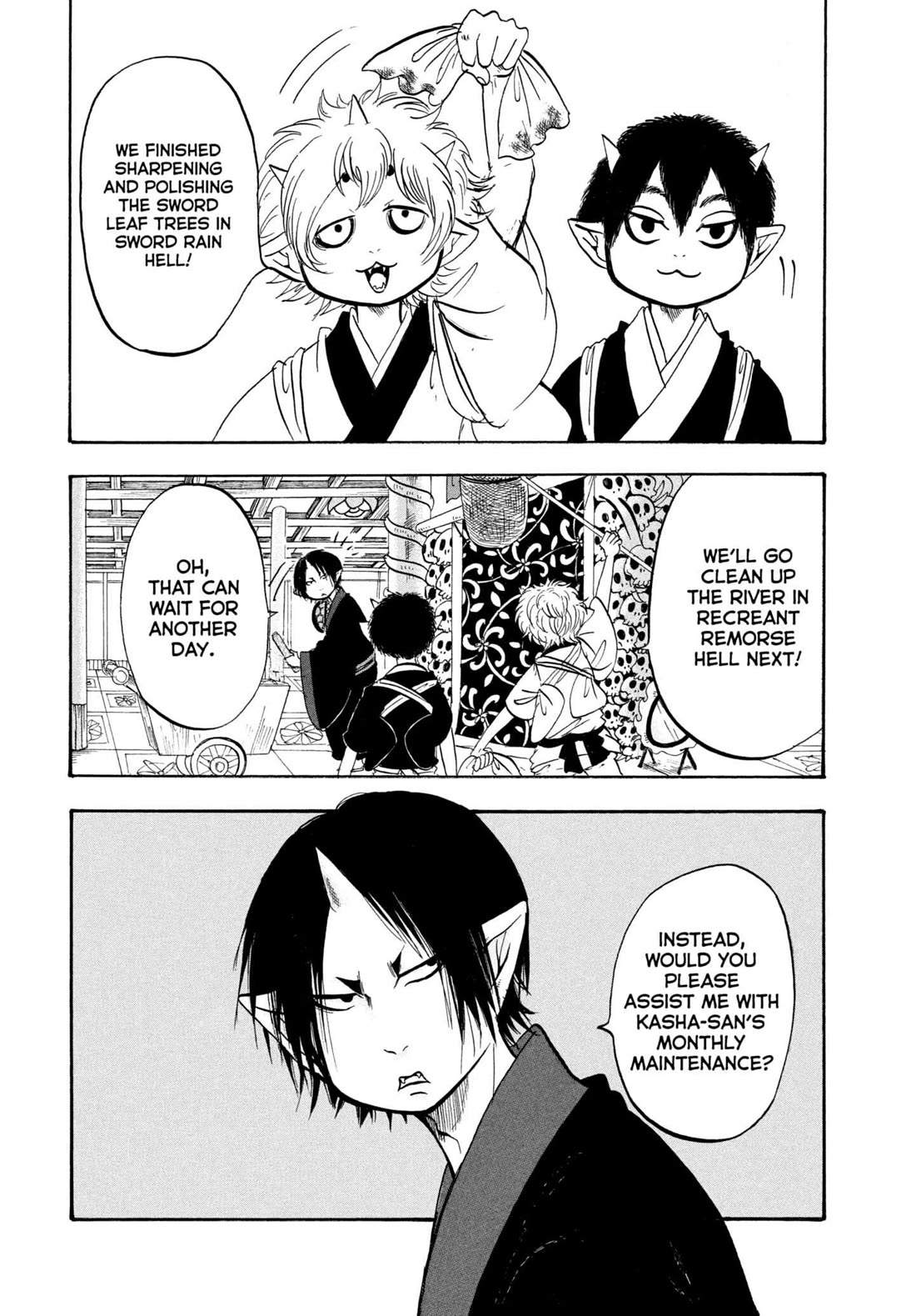 Hoozuki no Reitetsu Chapter 209 page 3 - Chapter 209: A HELPING HAND IS NOT SO EASY TO COME BY