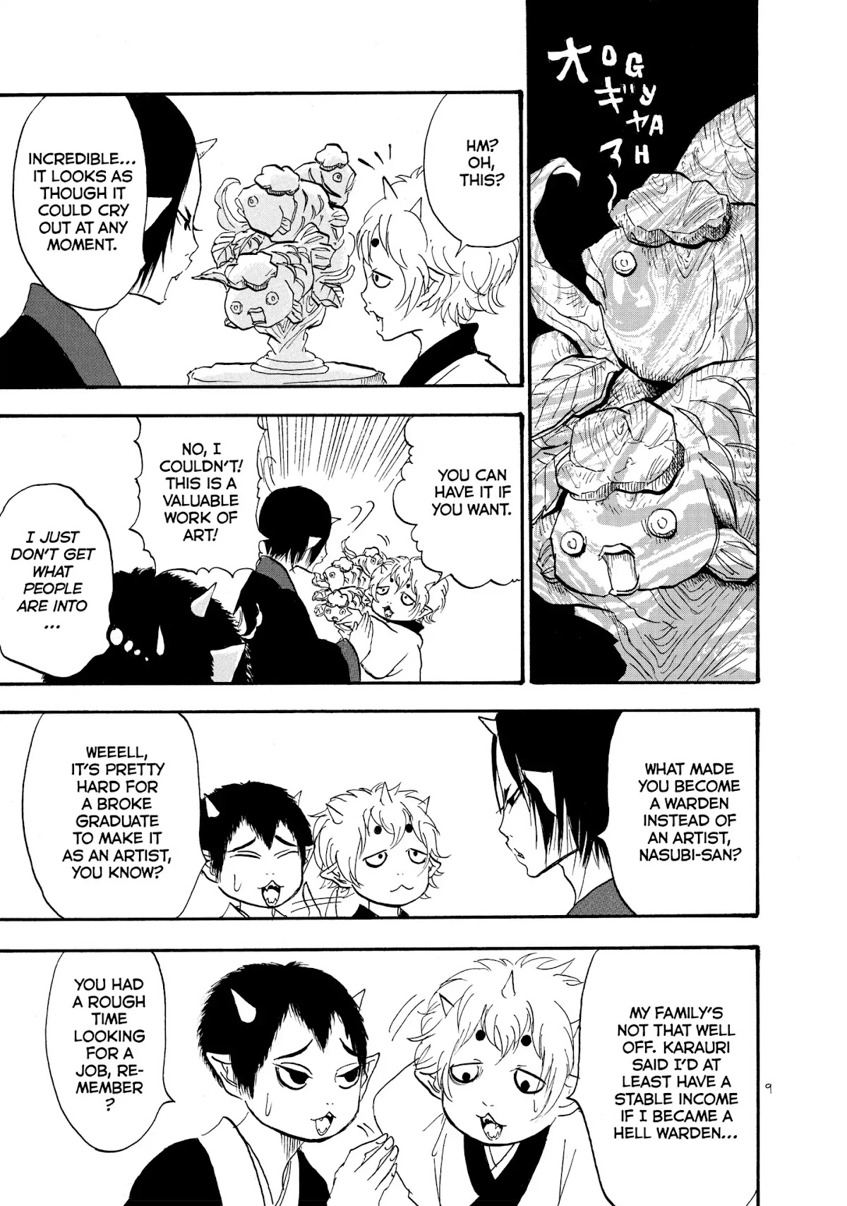 Hoozuki no Reitetsu Chapter 21 page 10 - Chapter 21: THIRTY-SIX VIEWS OF HELL