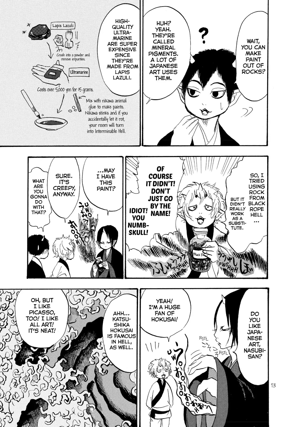 Hoozuki no Reitetsu Chapter 21 page 14 - Chapter 21: THIRTY-SIX VIEWS OF HELL