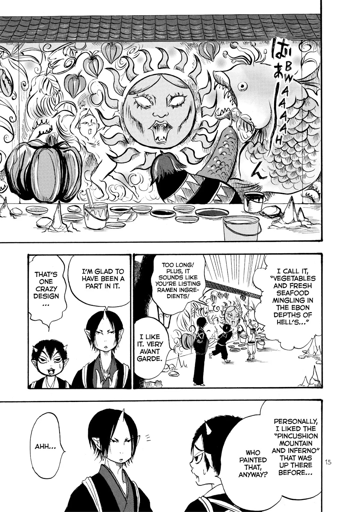 Hoozuki no Reitetsu Chapter 21 page 16 - Chapter 21: THIRTY-SIX VIEWS OF HELL