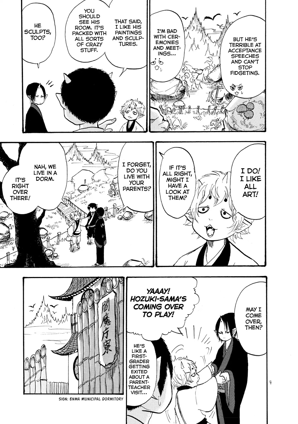 Hoozuki no Reitetsu Chapter 21 page 8 - Chapter 21: THIRTY-SIX VIEWS OF HELL