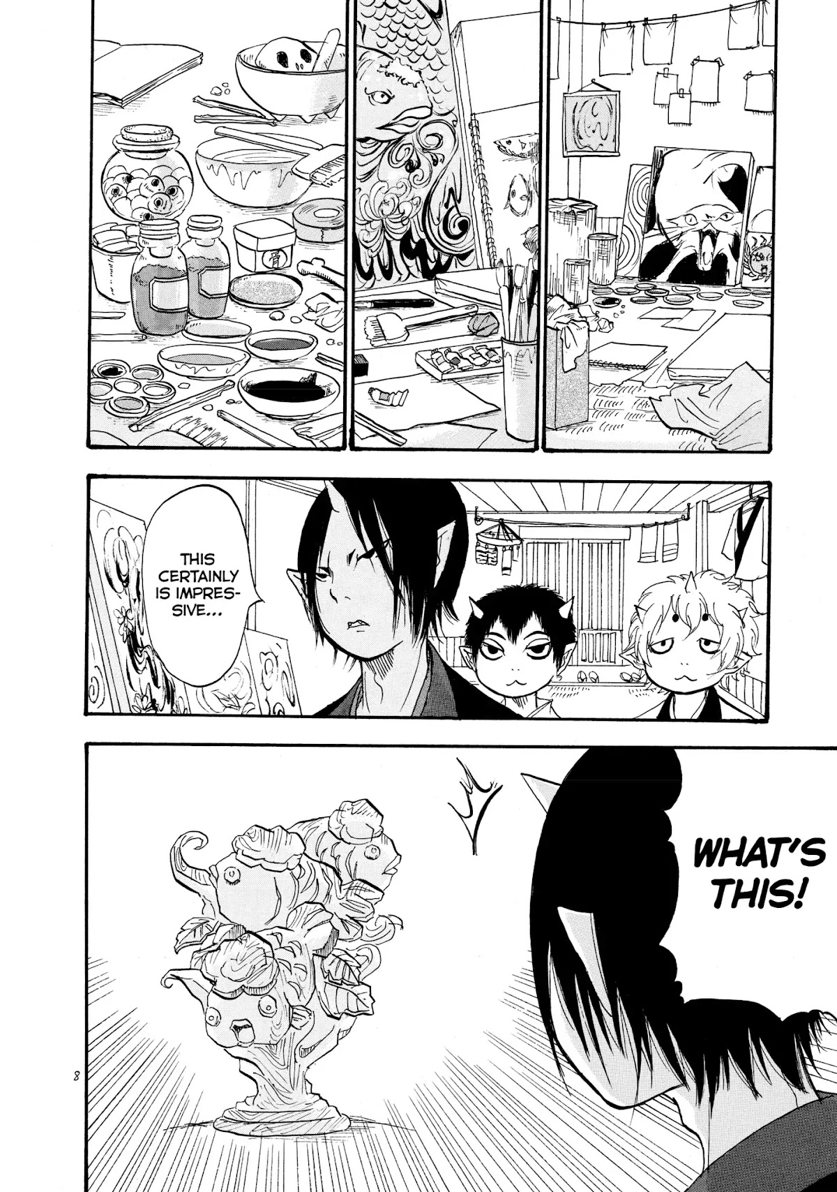 Hoozuki no Reitetsu Chapter 21 page 9 - Chapter 21: THIRTY-SIX VIEWS OF HELL