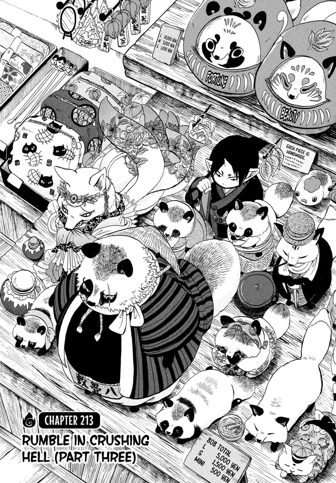 Hoozuki no Reitetsu Chapter 213 page 2 - Chapter 213: RUMBLE IN CRUSHING HELL (PART THREE)