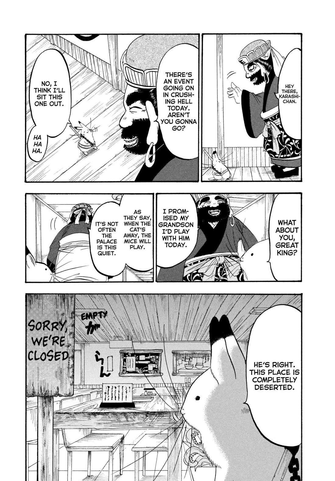 Hoozuki no Reitetsu Chapter 214 page 1 - Chapter 214: TO YOUR HEART'S CONTENT
