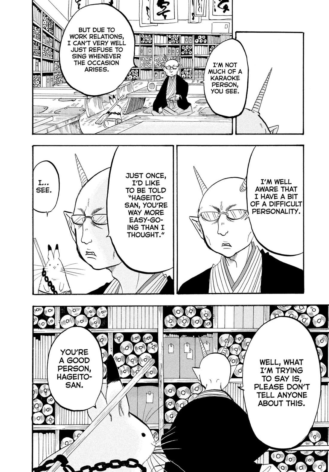 Hoozuki no Reitetsu Chapter 214 page 6 - Chapter 214: TO YOUR HEART'S CONTENT