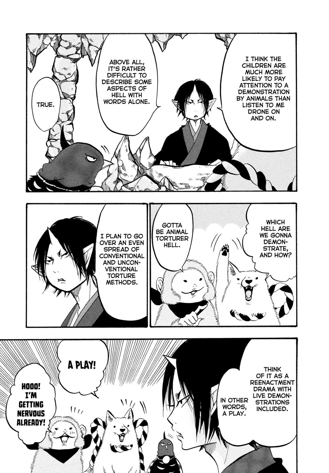 Hoozuki no Reitetsu Chapter 217 page 3 - Chapter 217: A HELLISH PRESENTATION