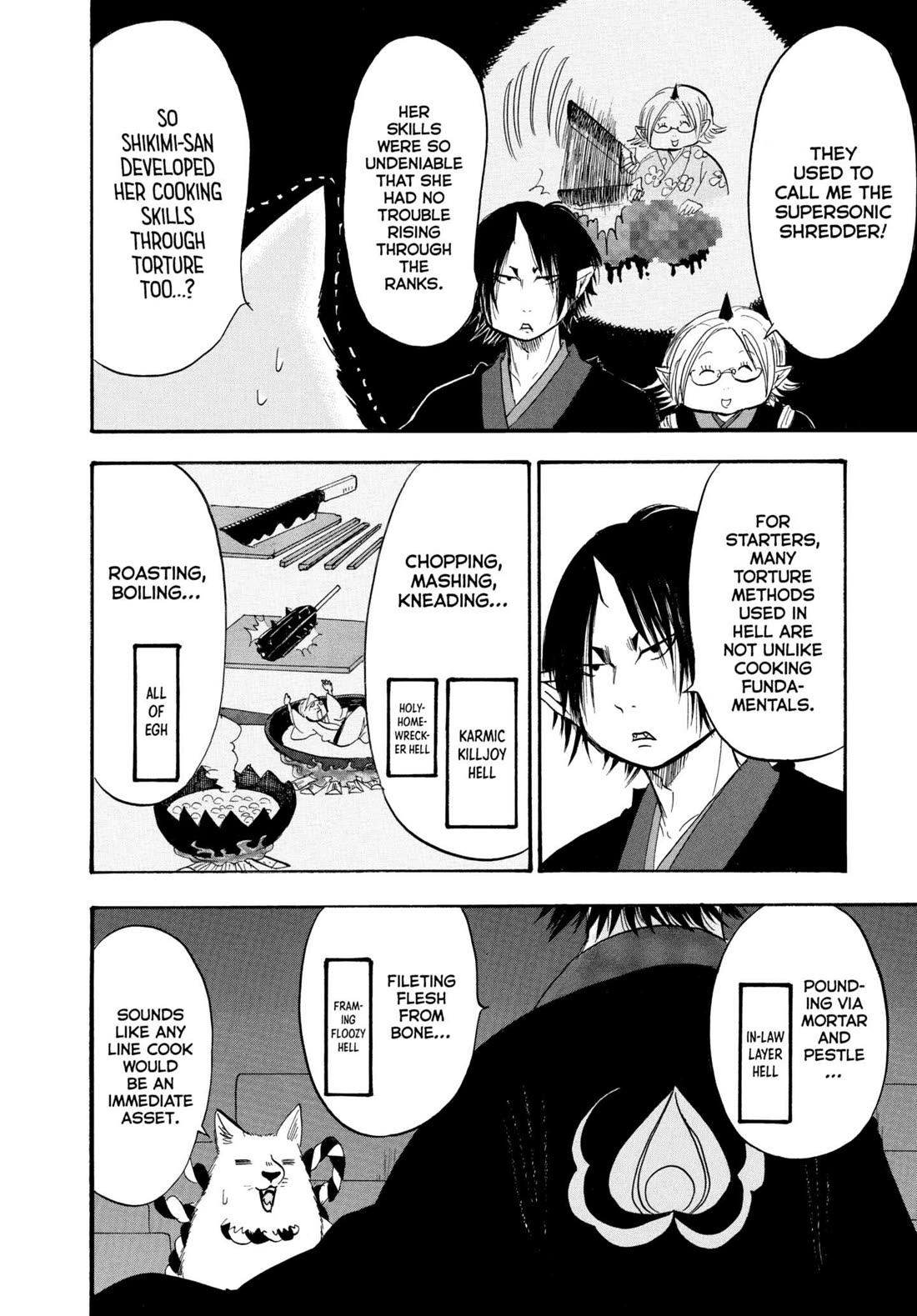 Hoozuki no Reitetsu Chapter 218 page 10 - Chapter 218: COOKING