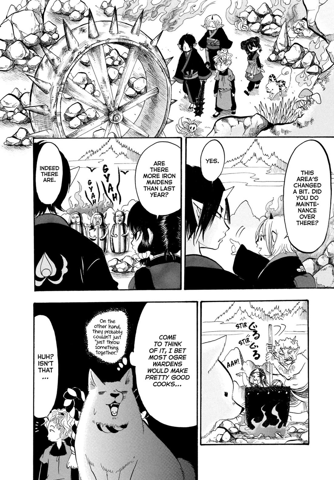 Hoozuki no Reitetsu Chapter 218 page 14 - Chapter 218: COOKING