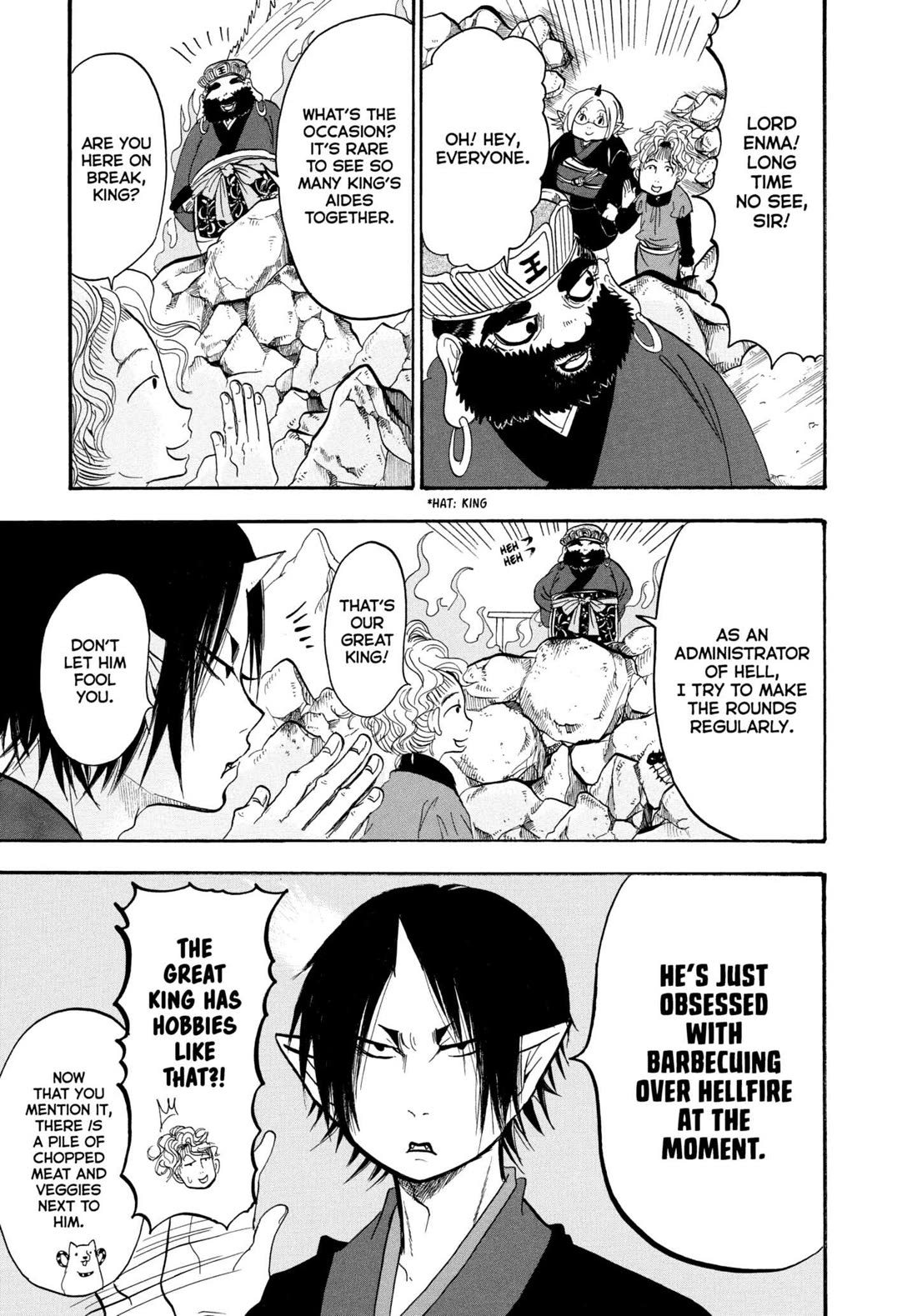 Hoozuki no Reitetsu Chapter 218 page 15 - Chapter 218: COOKING