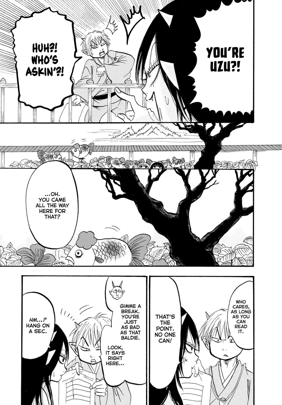 Hoozuki no Reitetsu Chapter 219 page 11 - Chapter 219: MARCH OF THE DELINQUENTS