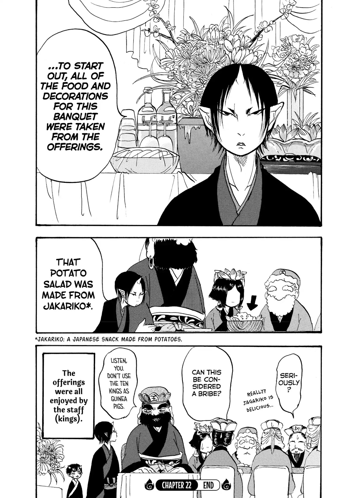 Hoozuki no Reitetsu Chapter 22 page 16 - Chapter 22: THE TEN KINGS' BANQUET