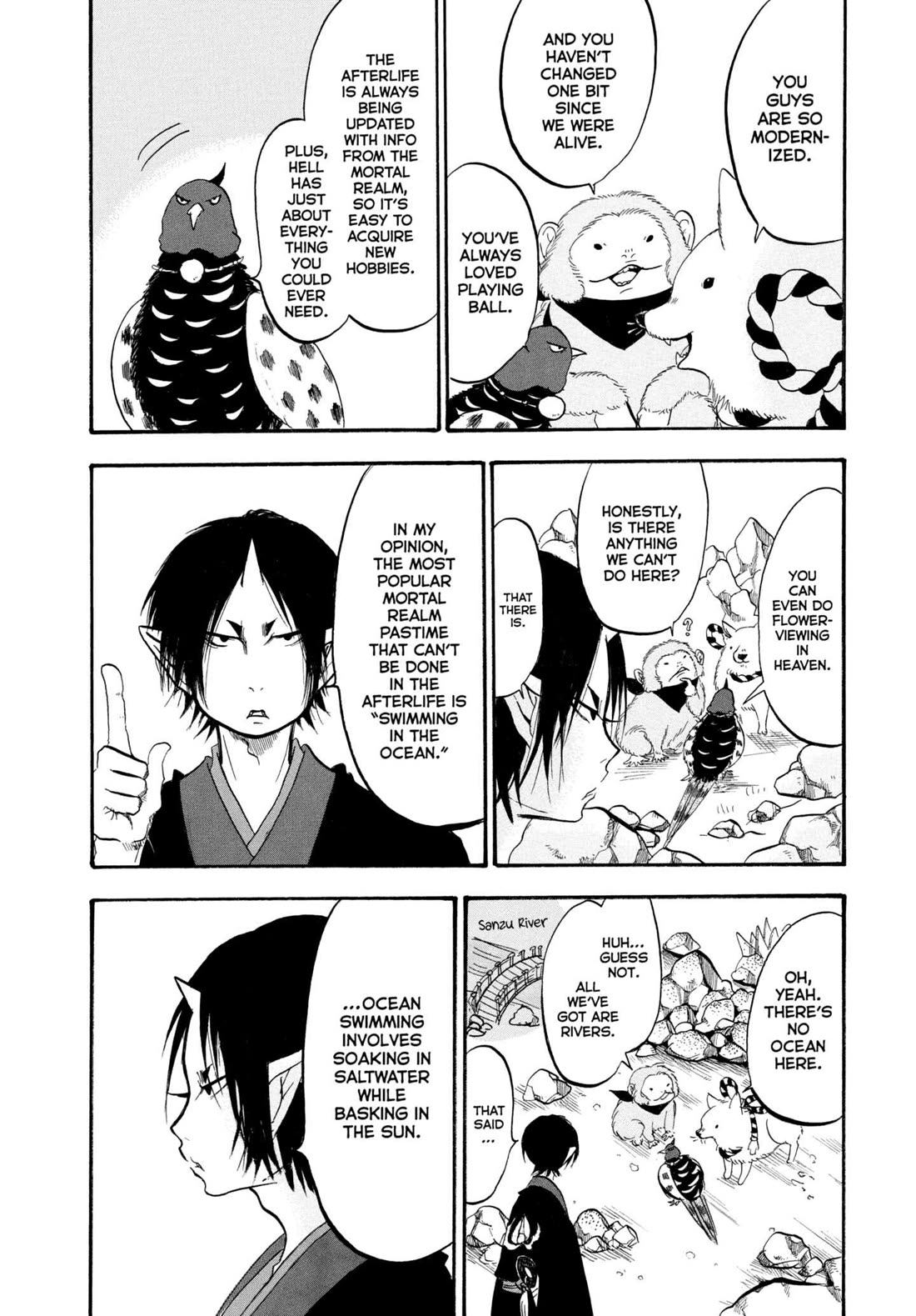 Hoozuki no Reitetsu Chapter 221 page 8 - Chapter 221: CASUAL PLAY