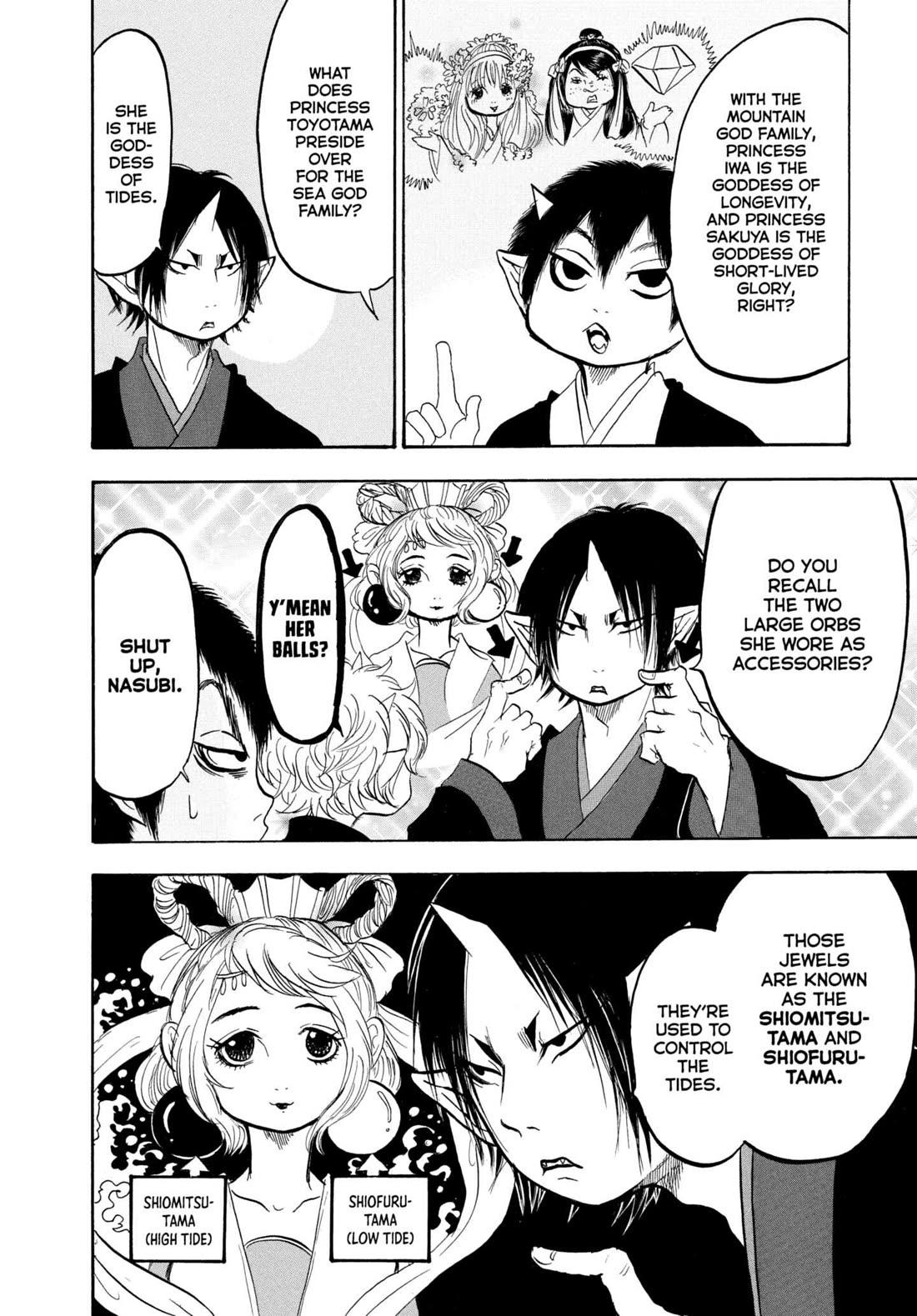 Hoozuki no Reitetsu Chapter 223 page 10 - Chapter 223: FRUITS OF THE LAND AND SEA