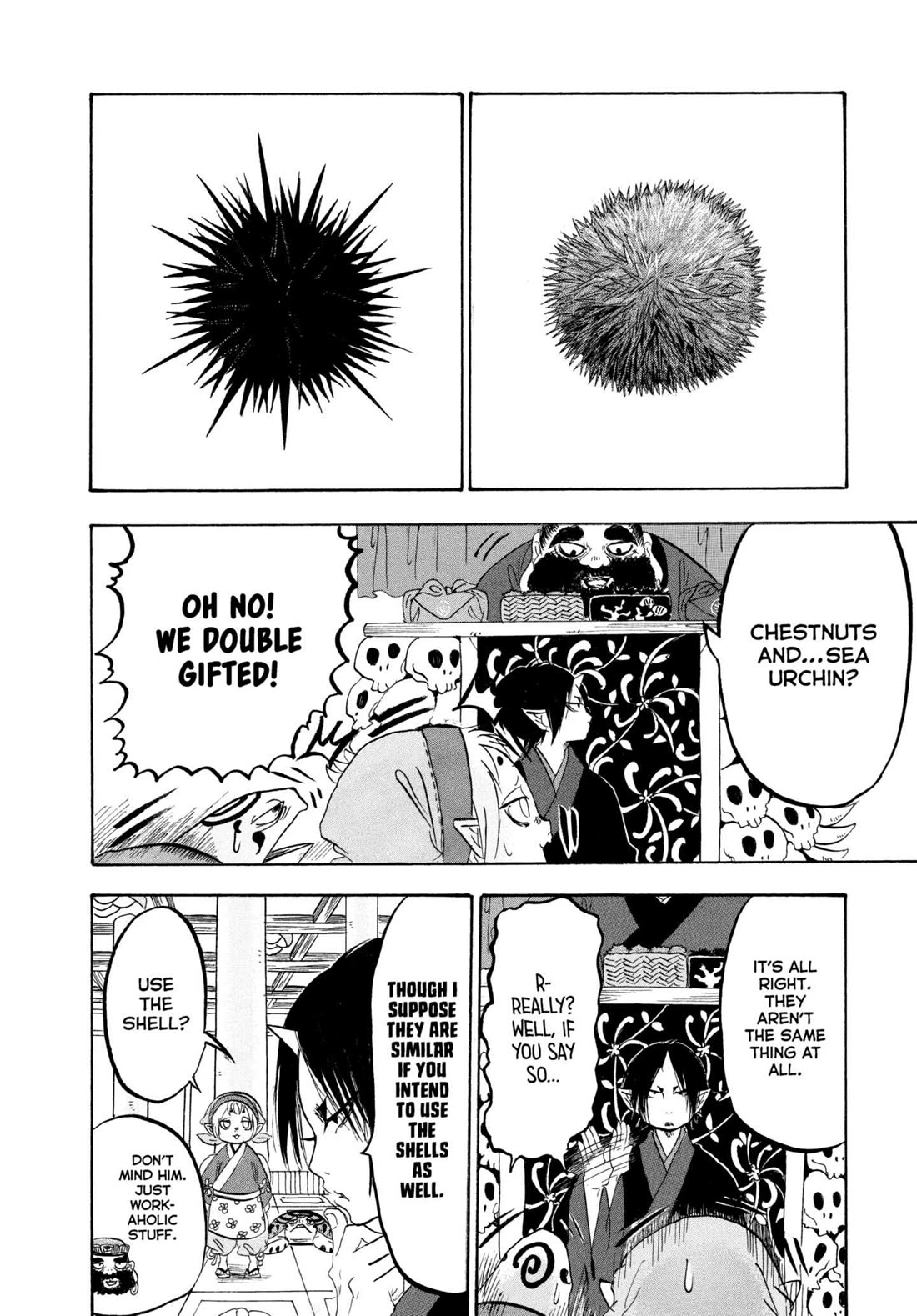 Hoozuki no Reitetsu Chapter 223 page 6 - Chapter 223: FRUITS OF THE LAND AND SEA