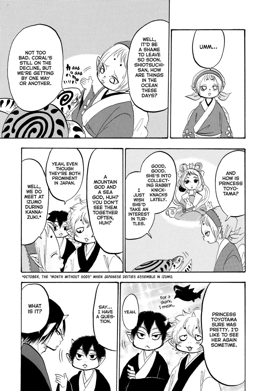 Hoozuki no Reitetsu Chapter 223 page 9 - Chapter 223: FRUITS OF THE LAND AND SEA