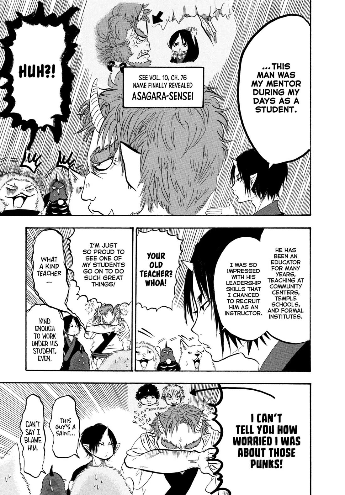 Hoozuki no Reitetsu Chapter 224 page 11 - Chapter 224: THE FIVE OFFICIALS