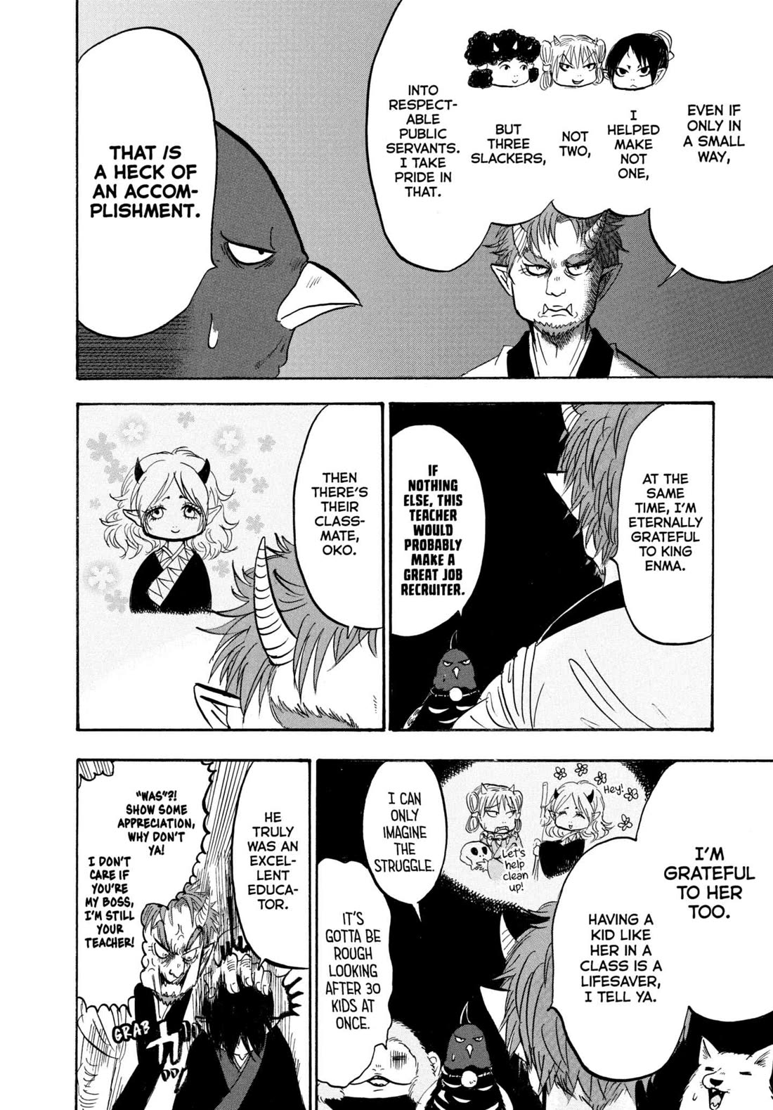 Hoozuki no Reitetsu Chapter 224 page 14 - Chapter 224: THE FIVE OFFICIALS