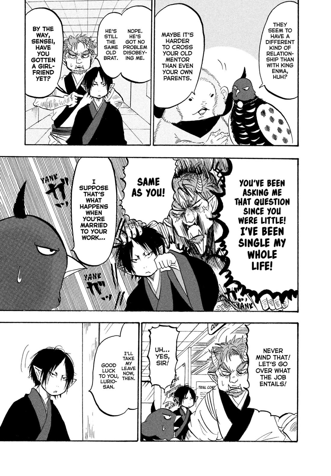 Hoozuki no Reitetsu Chapter 224 page 15 - Chapter 224: THE FIVE OFFICIALS