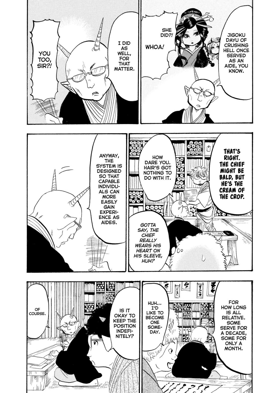 Hoozuki no Reitetsu Chapter 224 page 6 - Chapter 224: THE FIVE OFFICIALS