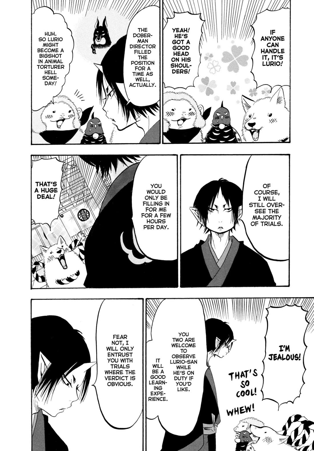 Hoozuki no Reitetsu Chapter 224 page 8 - Chapter 224: THE FIVE OFFICIALS