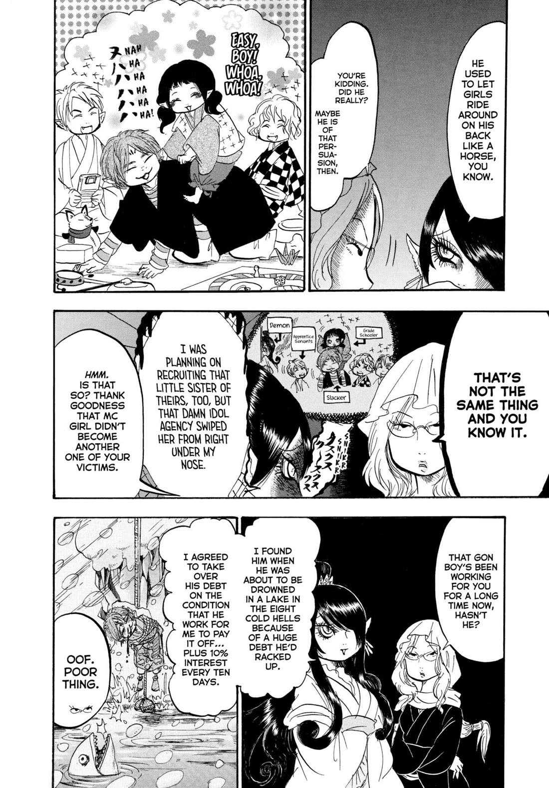 Hoozuki no Reitetsu Chapter 225 page 10 - Chapter 225: THE UNDERLING LIFE IS ROUGH BUT RICH