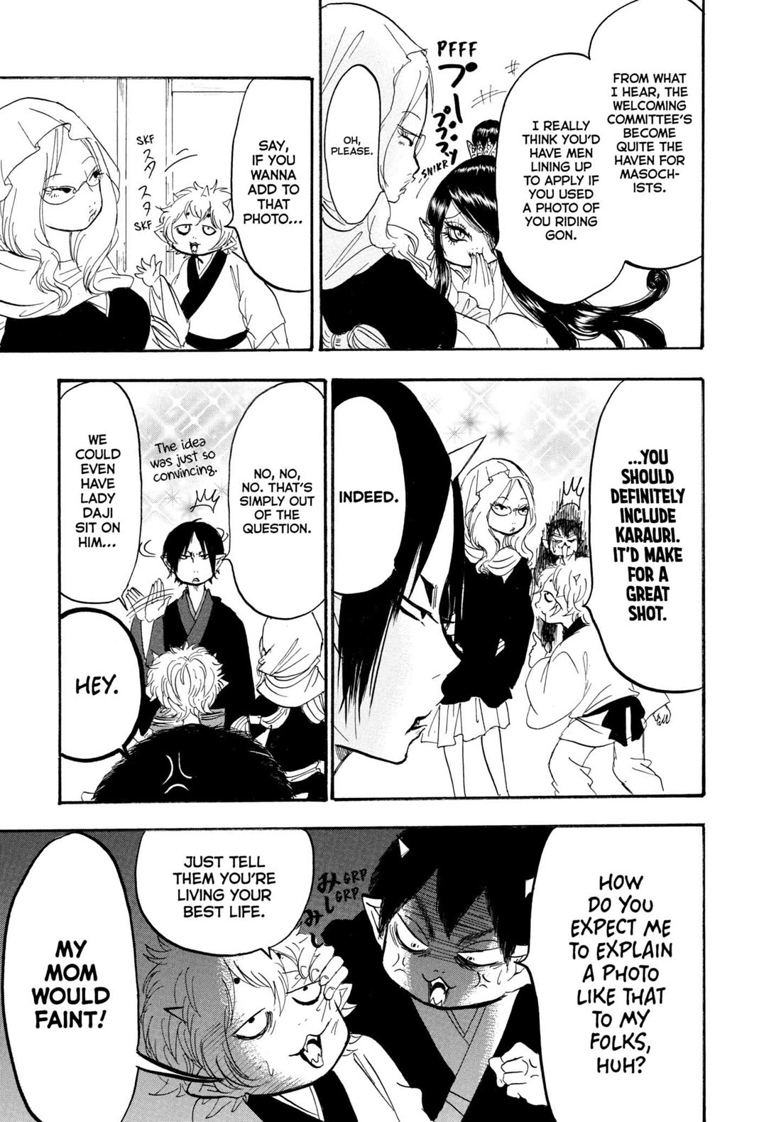 Hoozuki no Reitetsu Chapter 225 page 11 - Chapter 225: THE UNDERLING LIFE IS ROUGH BUT RICH