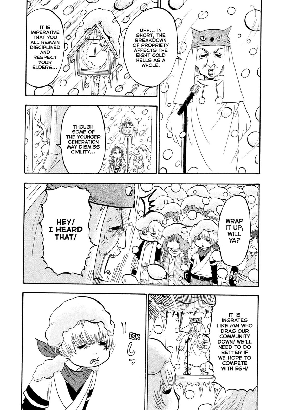 Hoozuki no Reitetsu Chapter 228 page 1 - Chapter 228: BATTLE OF THE GENERATIONS AT ABSOLUTE ZERO