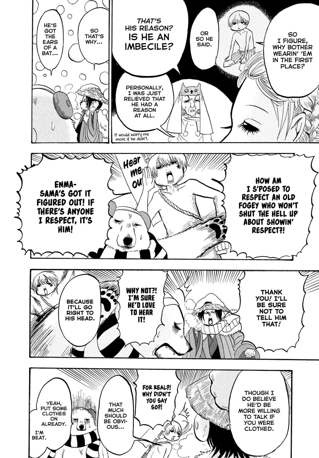 Hoozuki no Reitetsu Chapter 228 page 10 - Chapter 228: BATTLE OF THE GENERATIONS AT ABSOLUTE ZERO