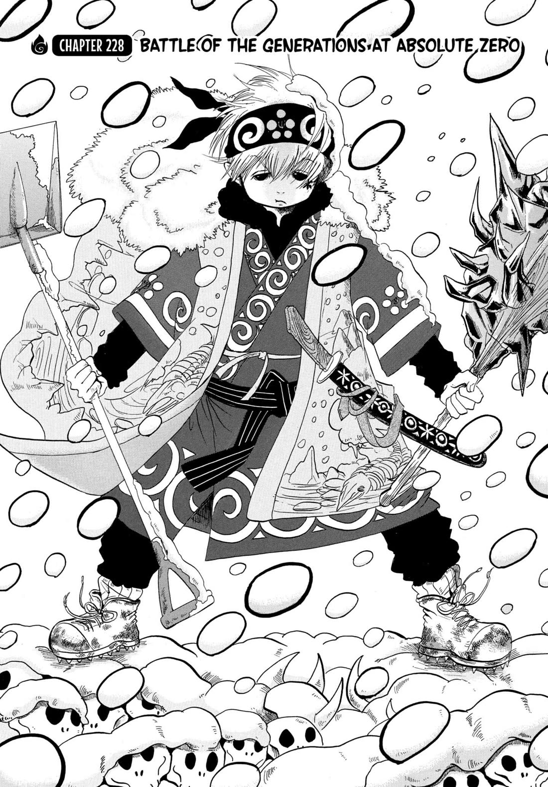 Hoozuki no Reitetsu Chapter 228 page 2 - Chapter 228: BATTLE OF THE GENERATIONS AT ABSOLUTE ZERO