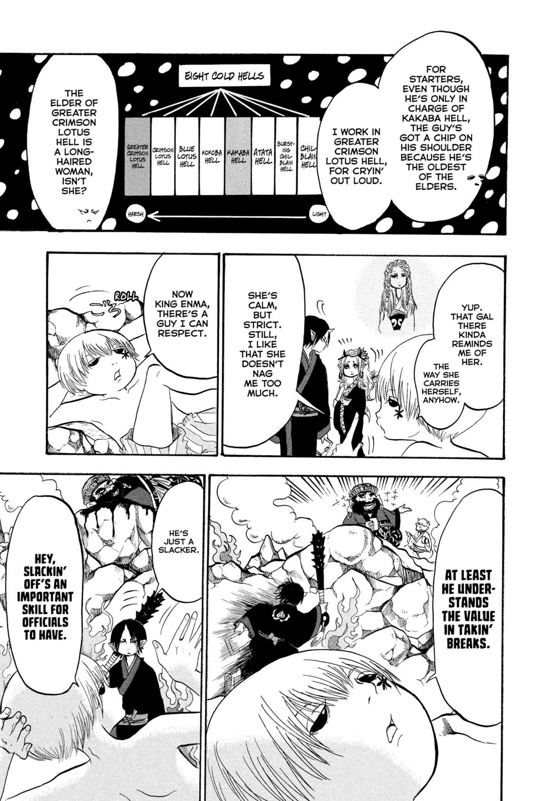 Hoozuki no Reitetsu Chapter 228 page 5 - Chapter 228: BATTLE OF THE GENERATIONS AT ABSOLUTE ZERO