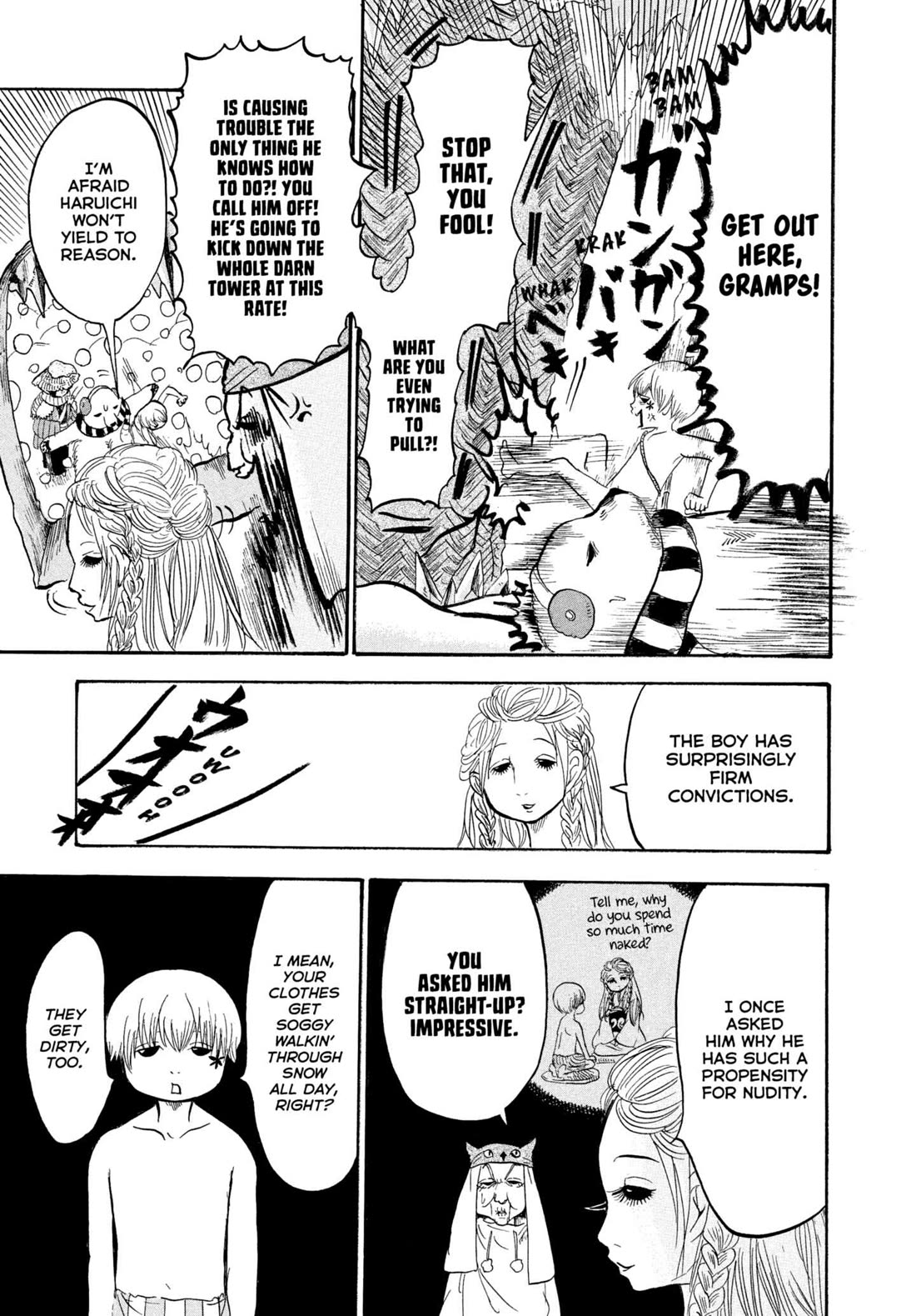 Hoozuki no Reitetsu Chapter 228 page 9 - Chapter 228: BATTLE OF THE GENERATIONS AT ABSOLUTE ZERO