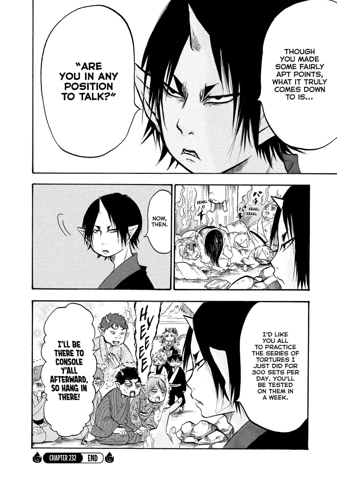 Hoozuki no Reitetsu Chapter 232 page 16 - Chapter 232: POSITIONS