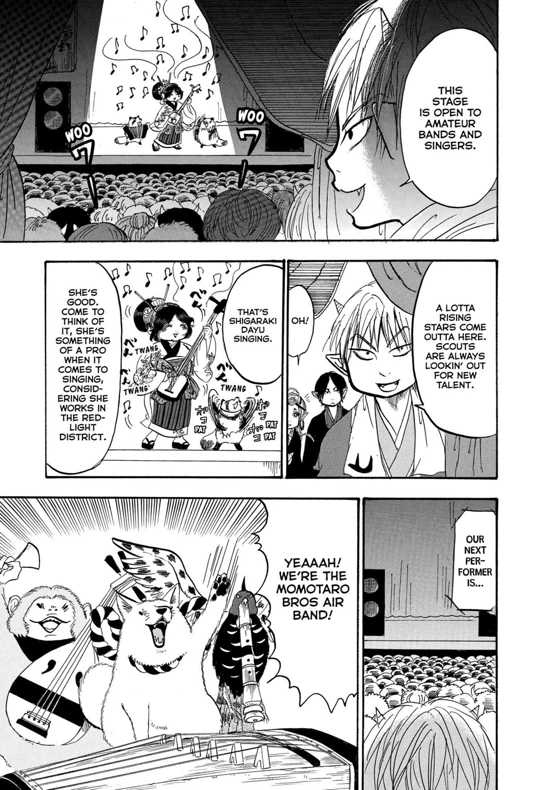 Hoozuki no Reitetsu Chapter 233 page 11 - Chapter 233: HELL MUSIC FESTIVAL