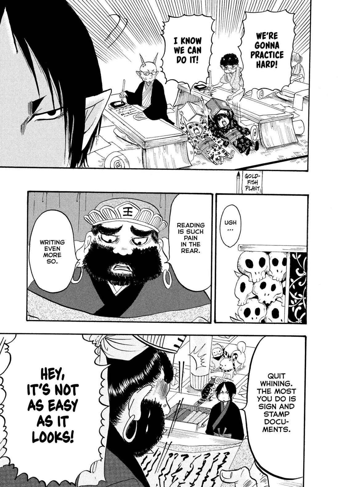 Hoozuki no Reitetsu Chapter 235 page 13 - Chapter 235: LETTERS ARE YOUR FRIENDS