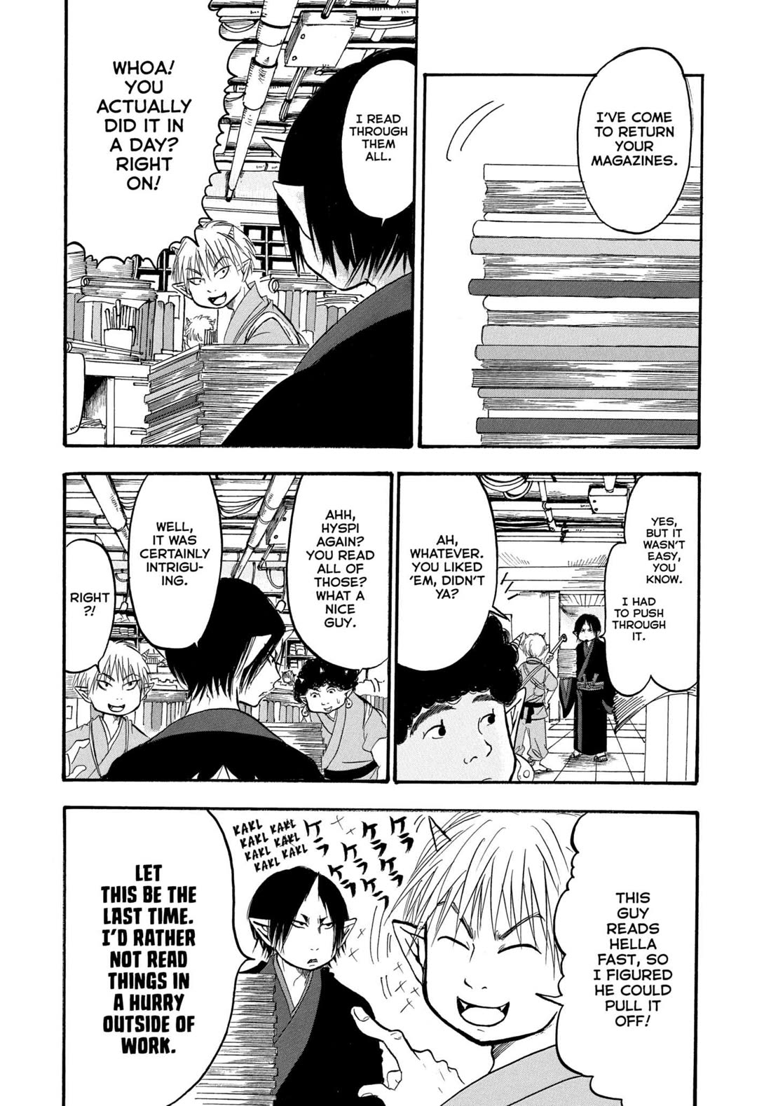 Hoozuki no Reitetsu Chapter 235 page 15 - Chapter 235: LETTERS ARE YOUR FRIENDS