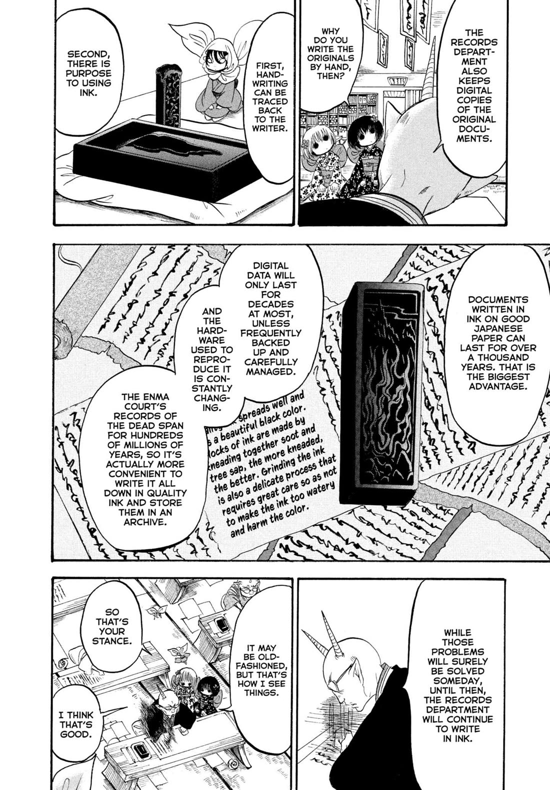 Hoozuki no Reitetsu Chapter 235 page 4 - Chapter 235: LETTERS ARE YOUR FRIENDS