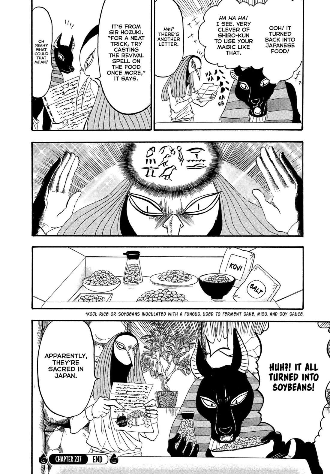 Hoozuki no Reitetsu Chapter 237 page 16 - Chapter 237: THERE'S ALMOST NOTHING THOTH CAN'T SOLVE
