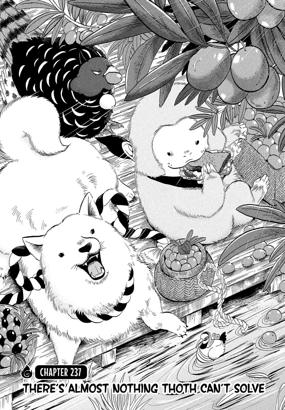 Hoozuki no Reitetsu Chapter 237 page 2 - Chapter 237: THERE'S ALMOST NOTHING THOTH CAN'T SOLVE