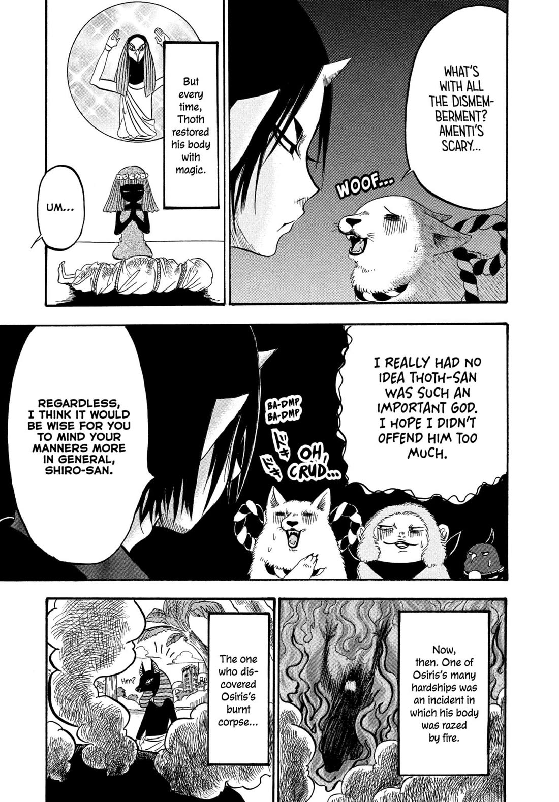 Hoozuki no Reitetsu Chapter 237 page 9 - Chapter 237: THERE'S ALMOST NOTHING THOTH CAN'T SOLVE