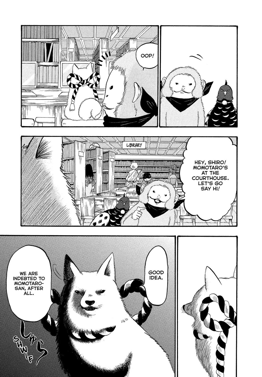 Hoozuki no Reitetsu Chapter 238 page 1 - Chapter 238: SHIRO'S... SMART?