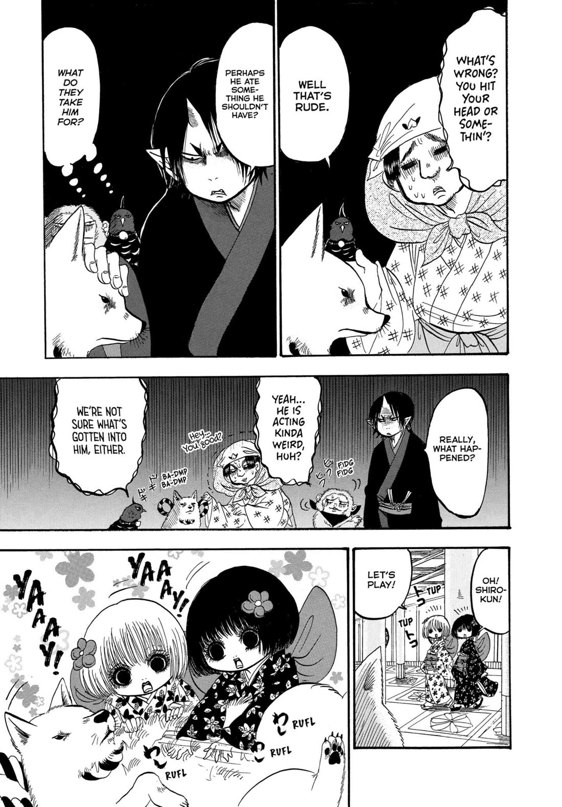 Hoozuki no Reitetsu Chapter 238 page 5 - Chapter 238: SHIRO'S... SMART?