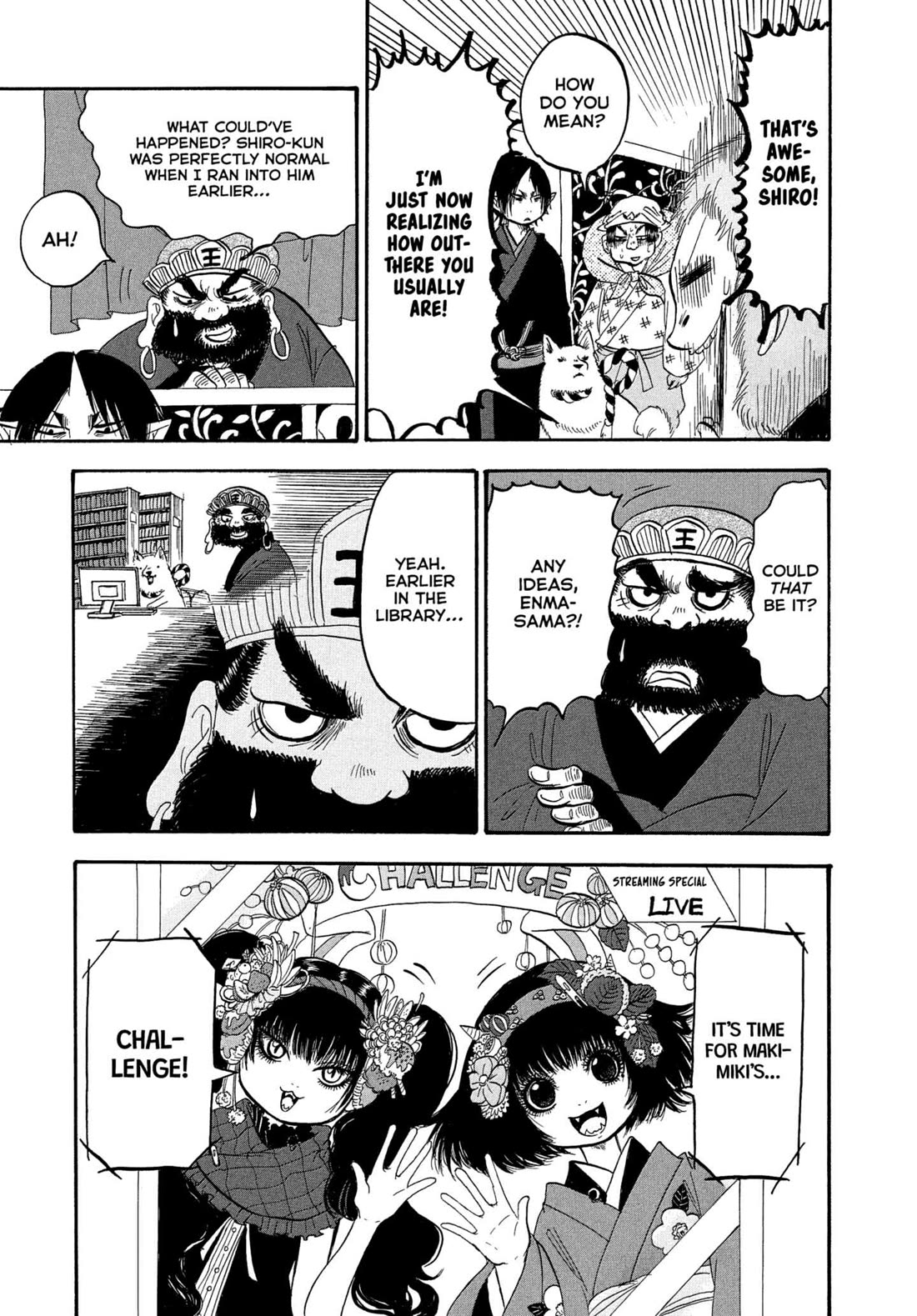 Hoozuki no Reitetsu Chapter 238 page 7 - Chapter 238: SHIRO'S... SMART?