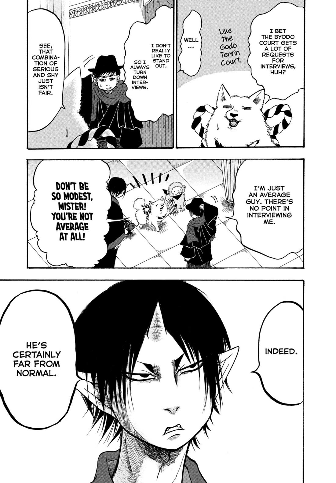 Hoozuki no Reitetsu Chapter 239 page 13 - Chapter 239: GENTLEMAN
